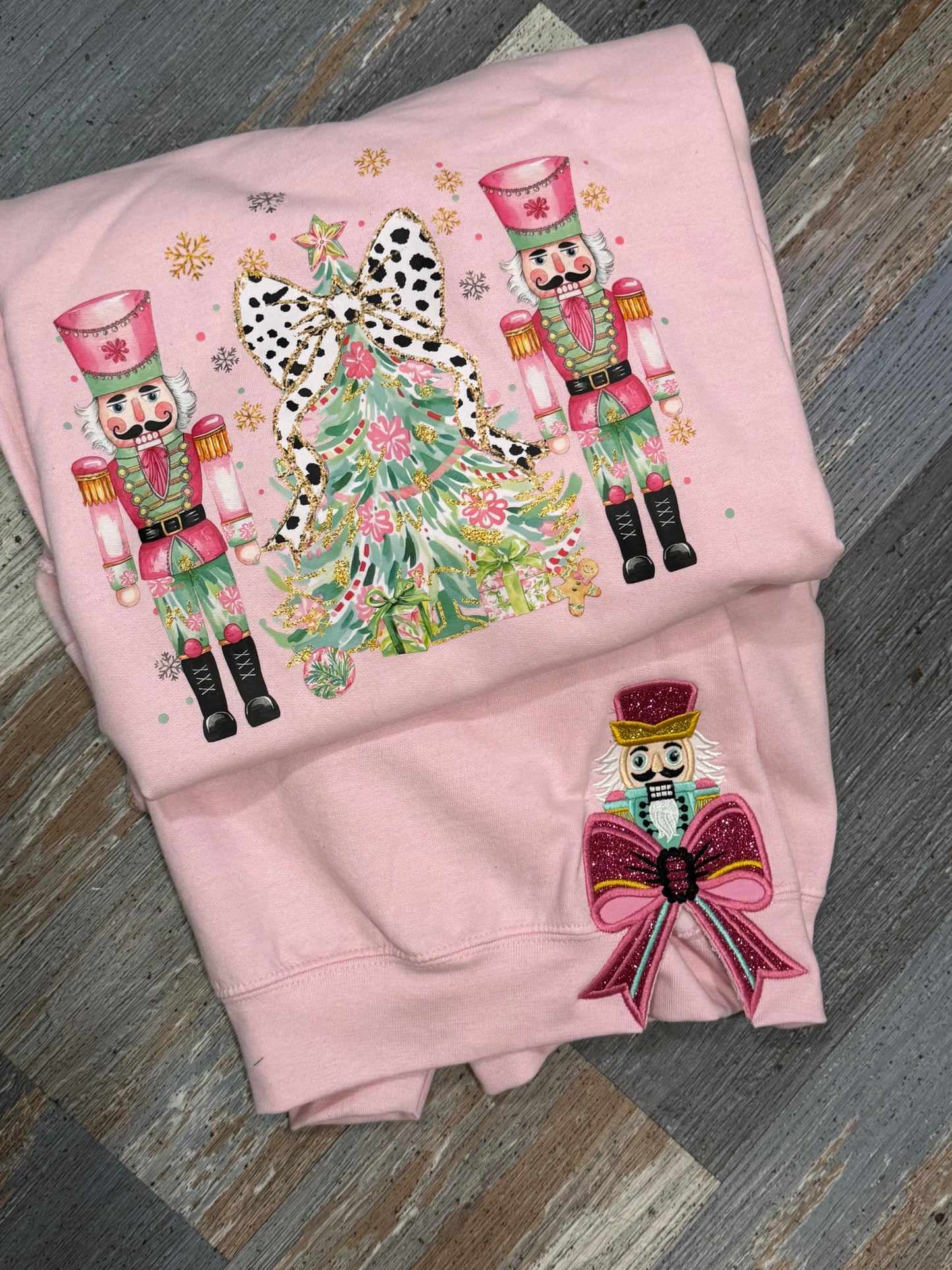 Nutcracker Sweatshirt w Side Seama